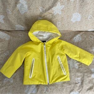 Jacadi Baby Boys’ Padded Parka Jacket Bright Yellow Size 24M